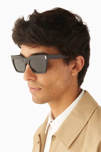 SL 810 Square Sunglasses in Acetate