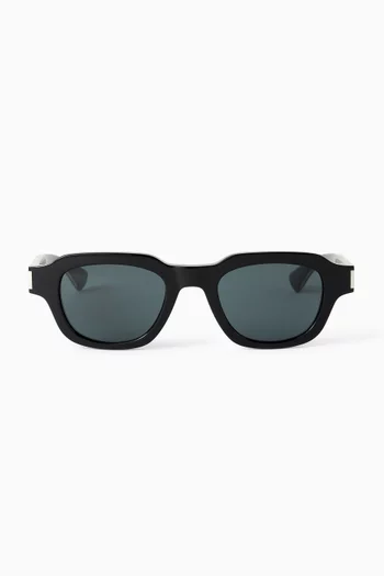 SL 791 Irregular Sunglasses in Acetate