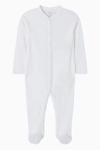 بيجاما قطعة واحدة بطبعة قطن