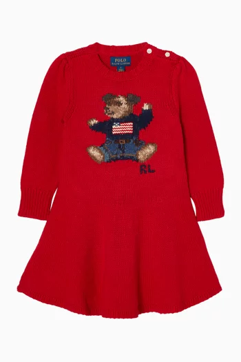 فستان بطبعة دب