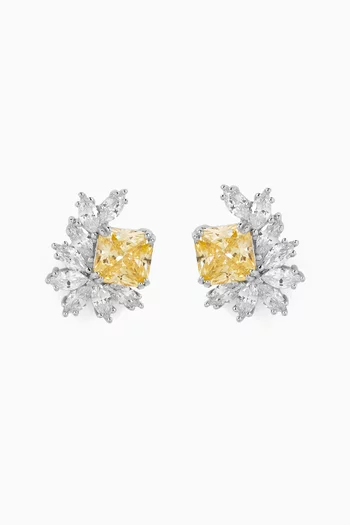 Celestia Stud Earrings in 925 Sterling Silver