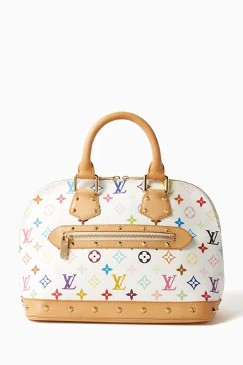x Takashi Murakami Alma Handbag in Monogram Canvas