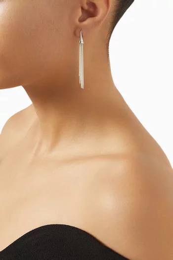 Tassel Earrings in Sterling Silver