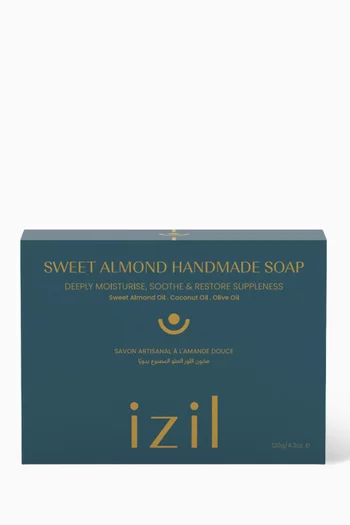 Sweet Almond Handmade Soap, 120g