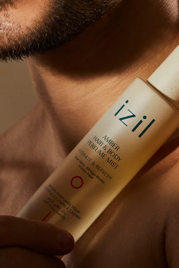 بخاخ عطري للشعر والجسم بعبير العنبر، 90 ملل