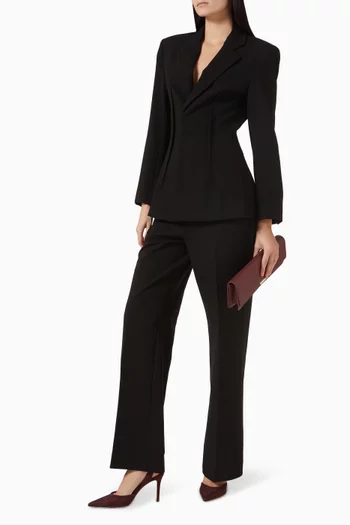Leonne Fitted Blazer in Viscose