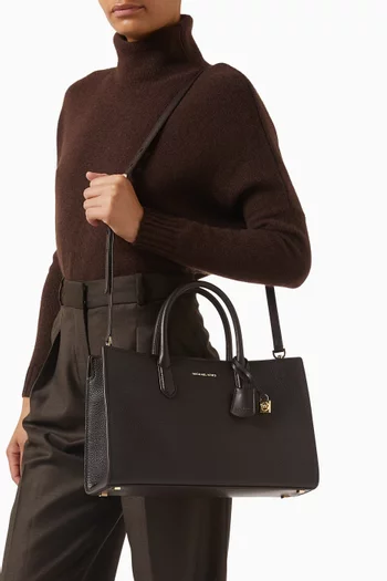 حقيبة ساتشل سكارليت متوسطة جلد