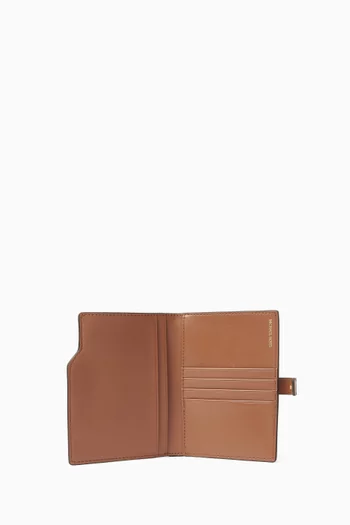 Passport Wallet in Logo Canvas