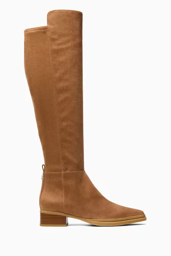 حذاء بوت ليكس بكعب 35 مم شمواه