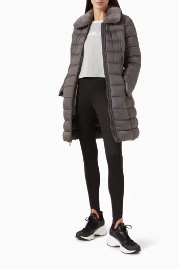 Packable Quilted Puffer Coat