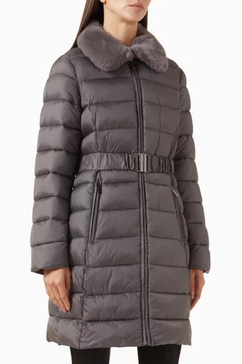Packable Quilted Puffer Coat