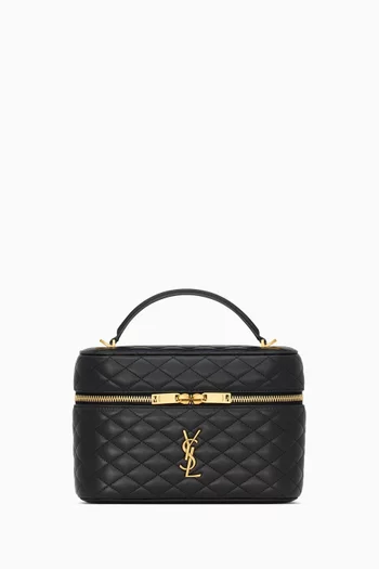 Large Gaby Vanity Bag in Quilted Lambskin