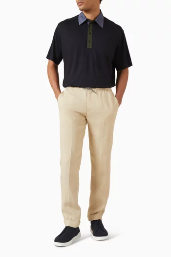 Embroidered Polo Shirt