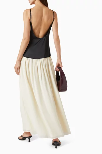 فستان تالولا طويل