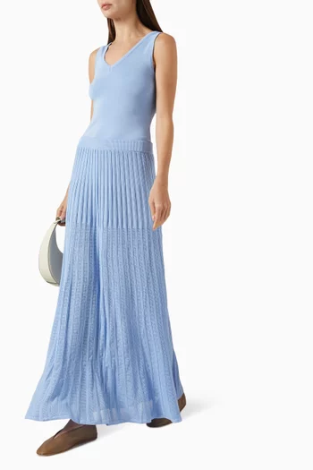 تنورة بريدجيت طويلة منسوجة