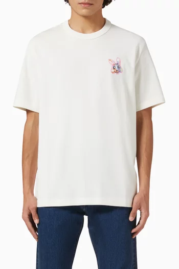 Bunny Head T-shirt in Cotton