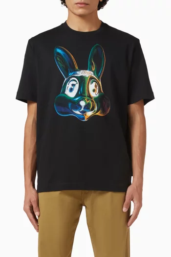 Rabbit T-shirt in Cotton