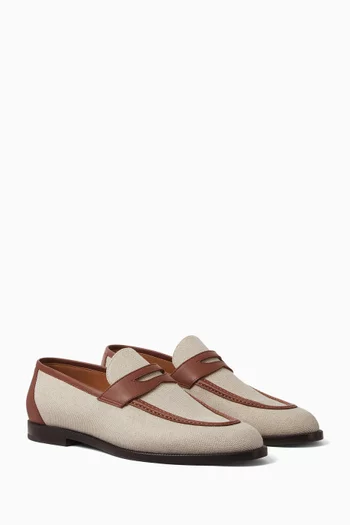 Sergio Loafers in Cotton & Linen