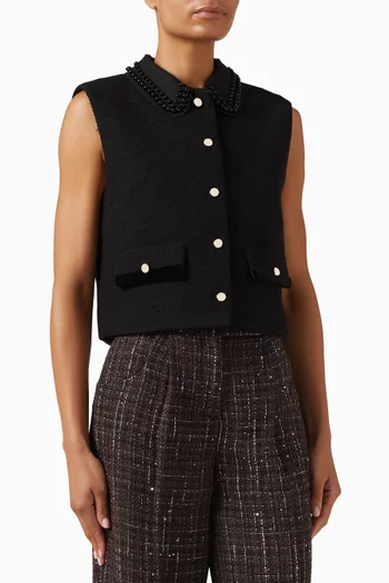 Lobbynette Top in Tweed