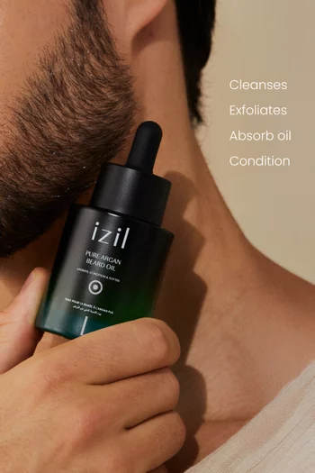 روتين ترطيب الوجه واللحية بزيت الأرغان، توفير 15‏‏‏%