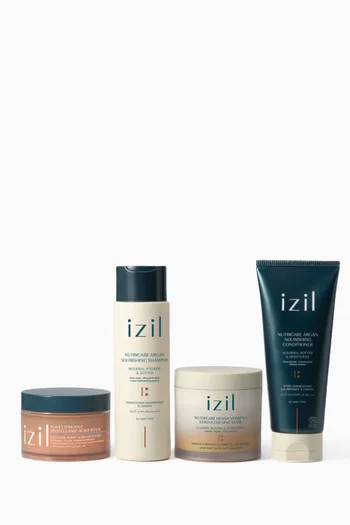 مجموعة روتين نيوتريكير لتنقية فروة الرأس وتغذيتها، توفير 15%