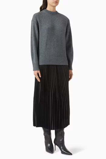 Dual Two-tone Maxi Dress