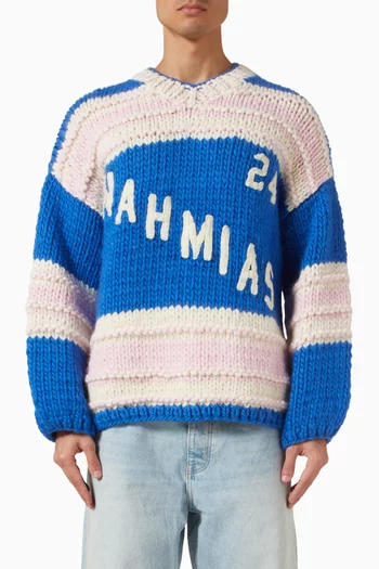 Hockey Sweater in Wool-knit