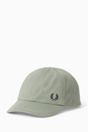 Classic Logo Cap in Cotton-piqué