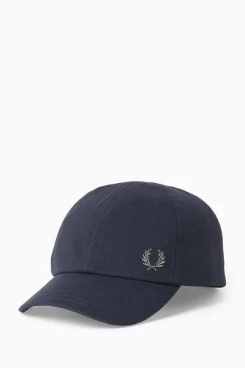 Classic Logo Cap in Cotton-piqué