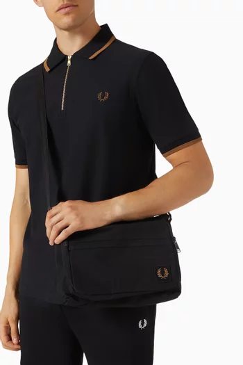 Badge Crossbody Bag in Recycled Nylon