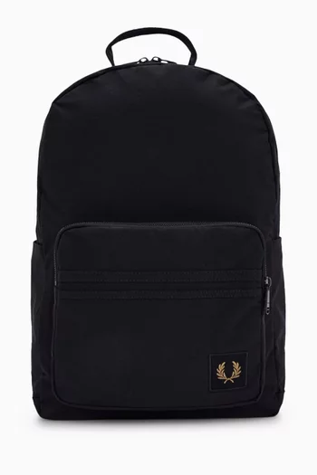 Badge Backpack in Recycled Nylon