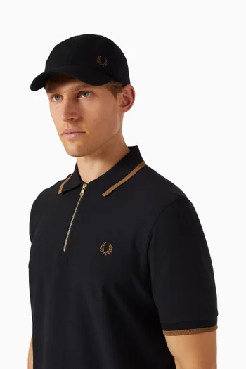 Classic Logo Cap in Cotton-piqué