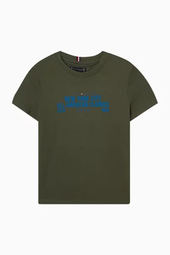 NYC Graphic T-shirt in Cotton