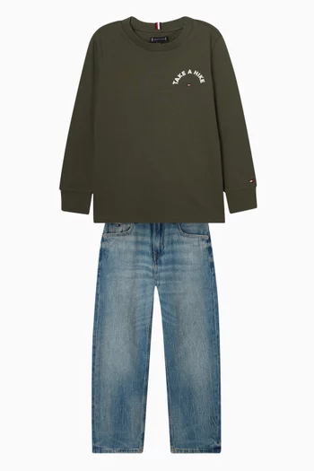 Take A Hike T-shirt in Cotton