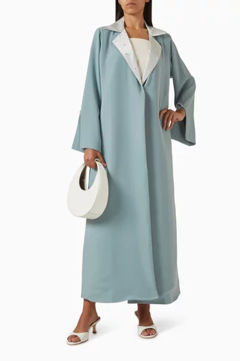 Pearl-embellished Abaya