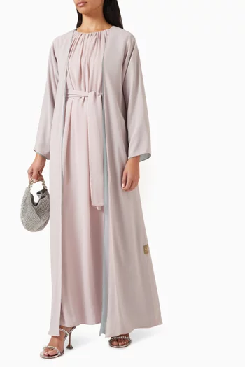 طقم عباية بوجهين