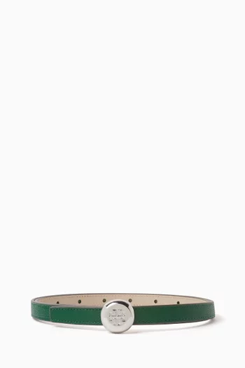 Romy Reversible Belt in Leather