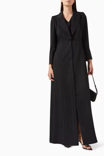 Signature Lined Blazer Abaya