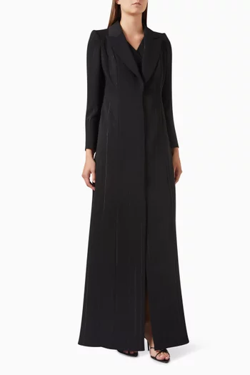 Signature Lined Blazer Abaya