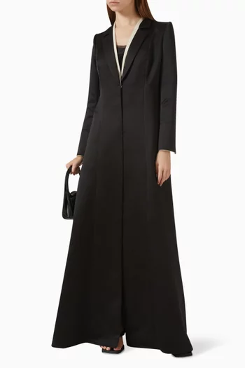 Two-tone Blazer Abaya