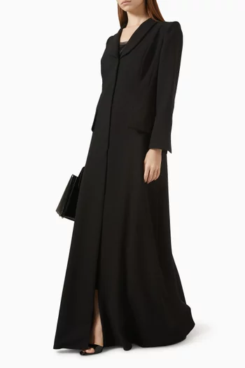 Signature Blazer Abaya