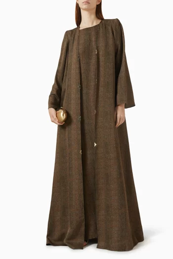 3-piece Abaya Set