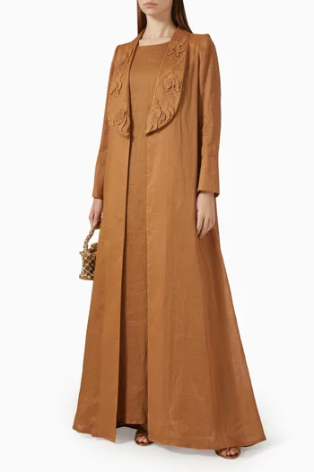 3-piece Abaya Set