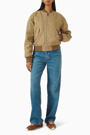 T-Monogram Jacquard Bomber Jacket