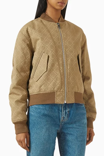 T-Monogram Jacquard Bomber Jacket