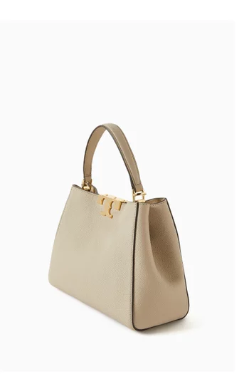 Medium Eleanor Satchel in Pebbled Leather