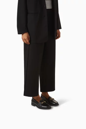Wilde Bit Penny Loafers in Smooth Leather