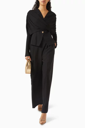 Wide-leg Pants