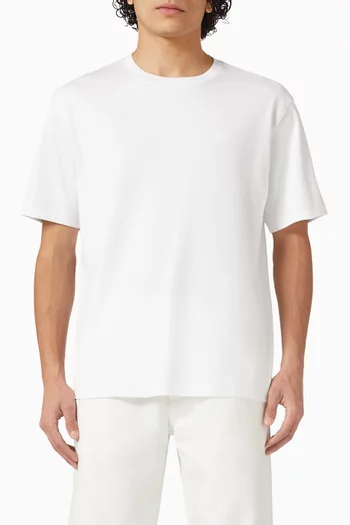 تي شيرت بقصة فضفاضة قطن جيرسيه