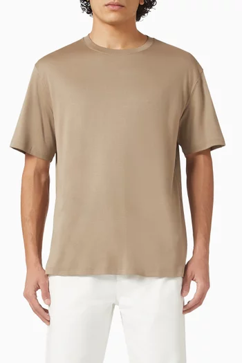 Relaxed T-shirt in Cotton-jersey